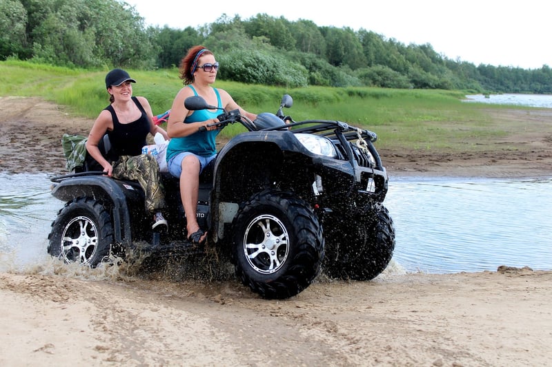 ATV in action